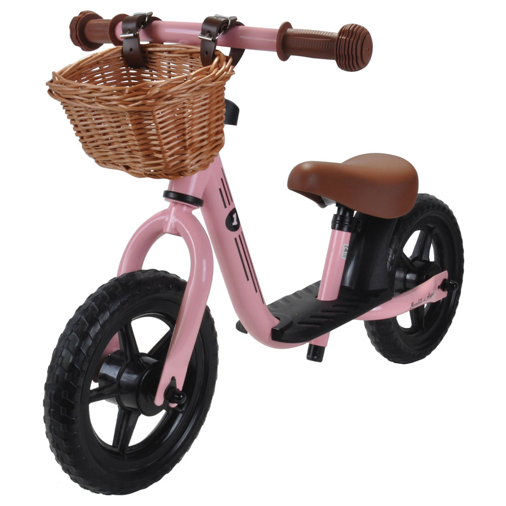  Starter Vintage Rosa mit Weidenkorb