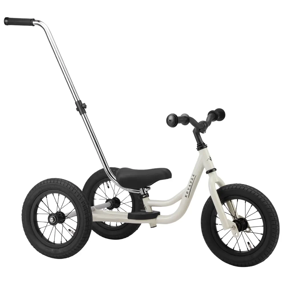  2 in 1 Dreirad Laufrad beige