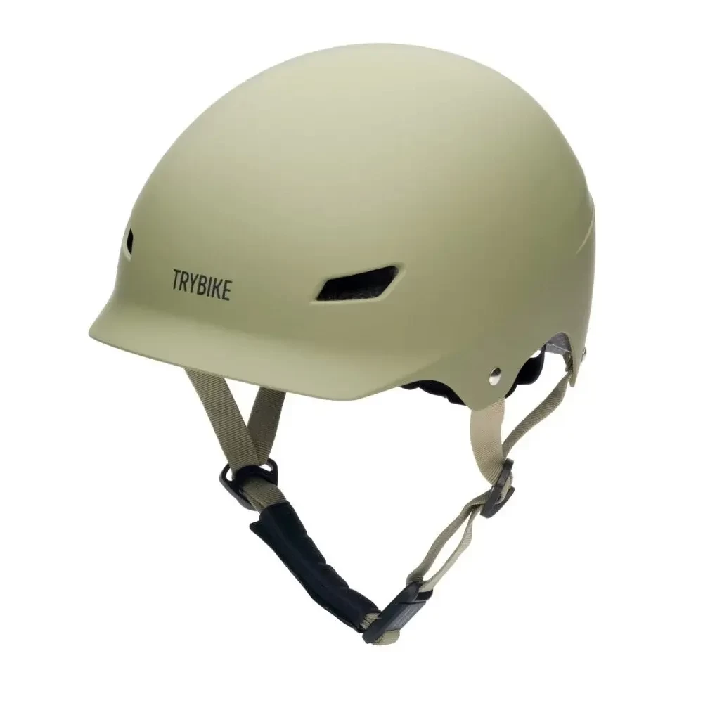 Trybike Helm XS vintage green