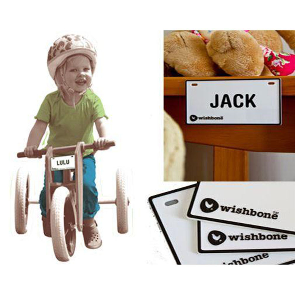  Wishbonebike Namensschild